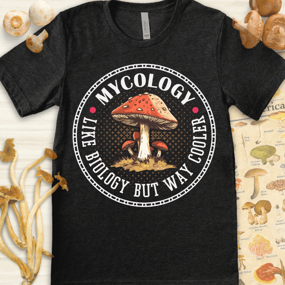 Cooler Than Biology Tee Dark Grey