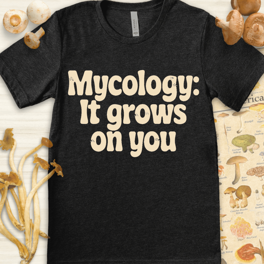 Grows On You Tee Dark Grey