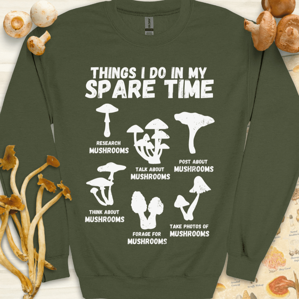 Spare Time Sweatshirt Dark Green