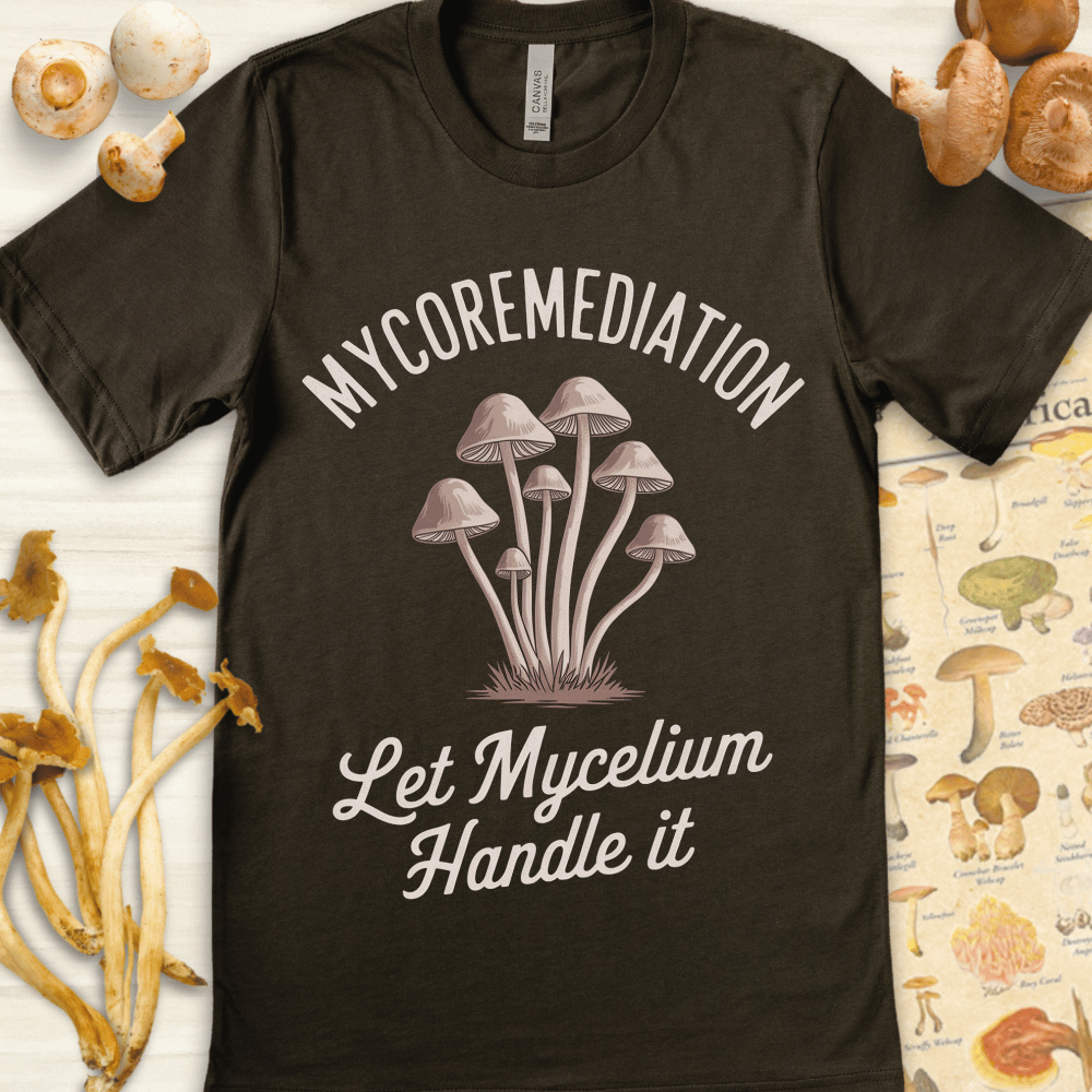 Mycoremediation Tee Dark Green