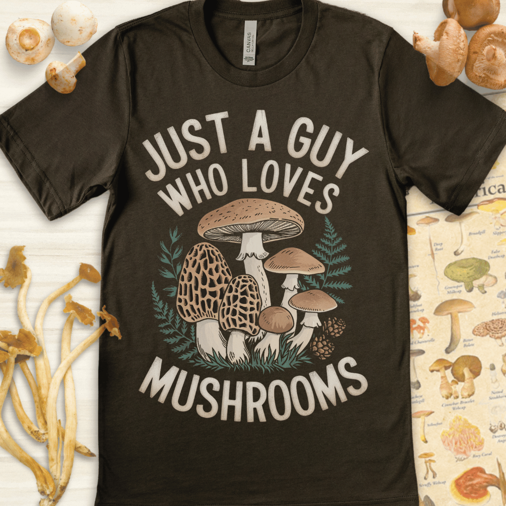 Guy Who Loves Tee Dark Green