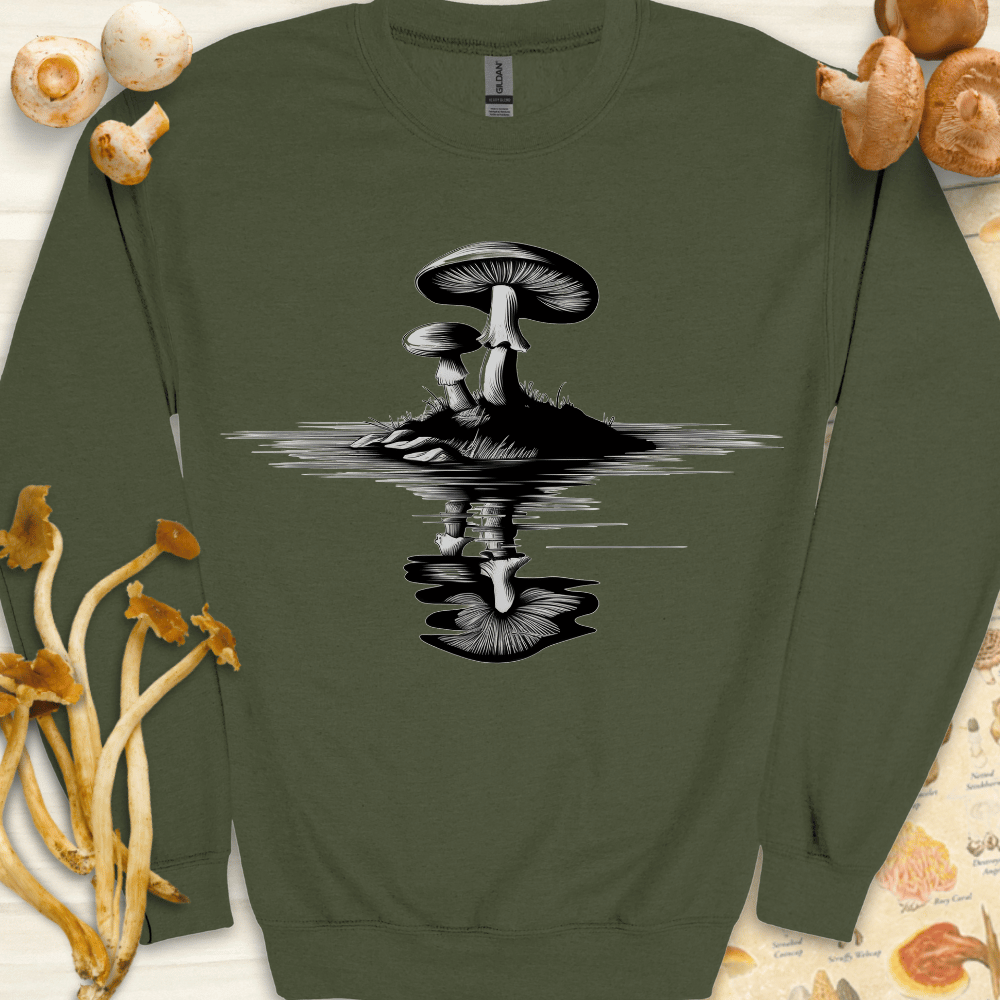 Stillwater Shrooms Sweatshirt Dark Green