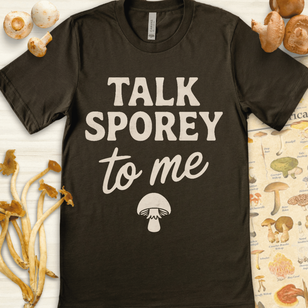 Talk Sporey Tee Dark Green