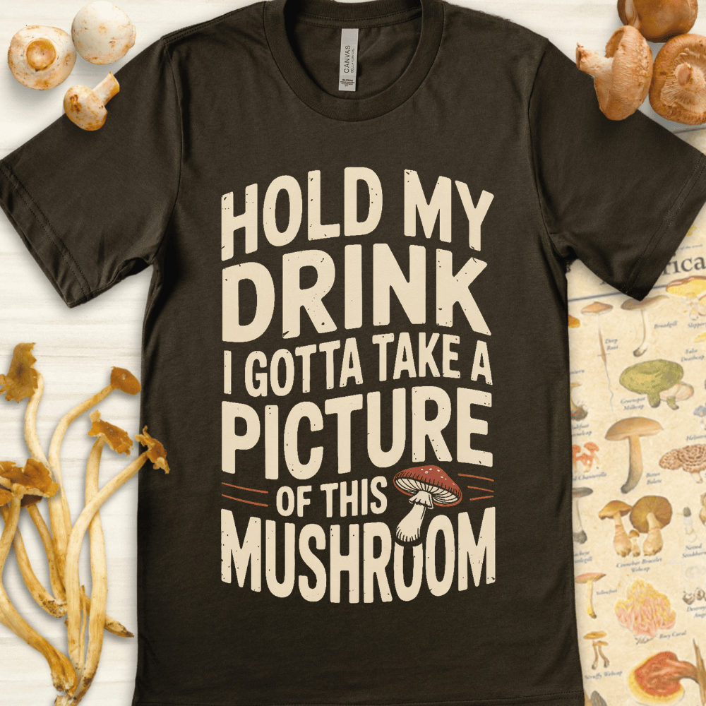 Hold My Drink Tee Dark Green
