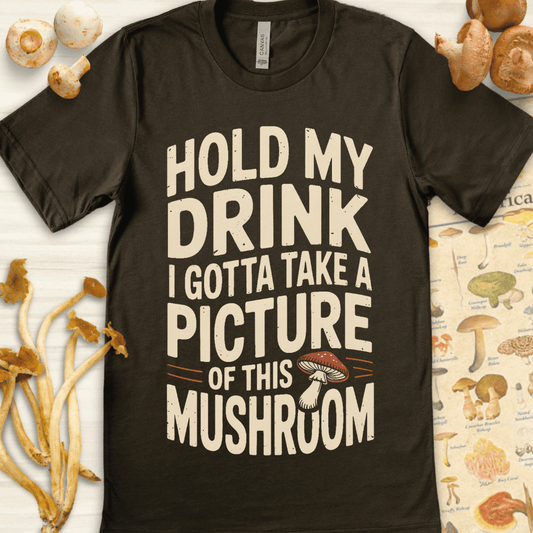 Hold My Drink Tee Dark Green