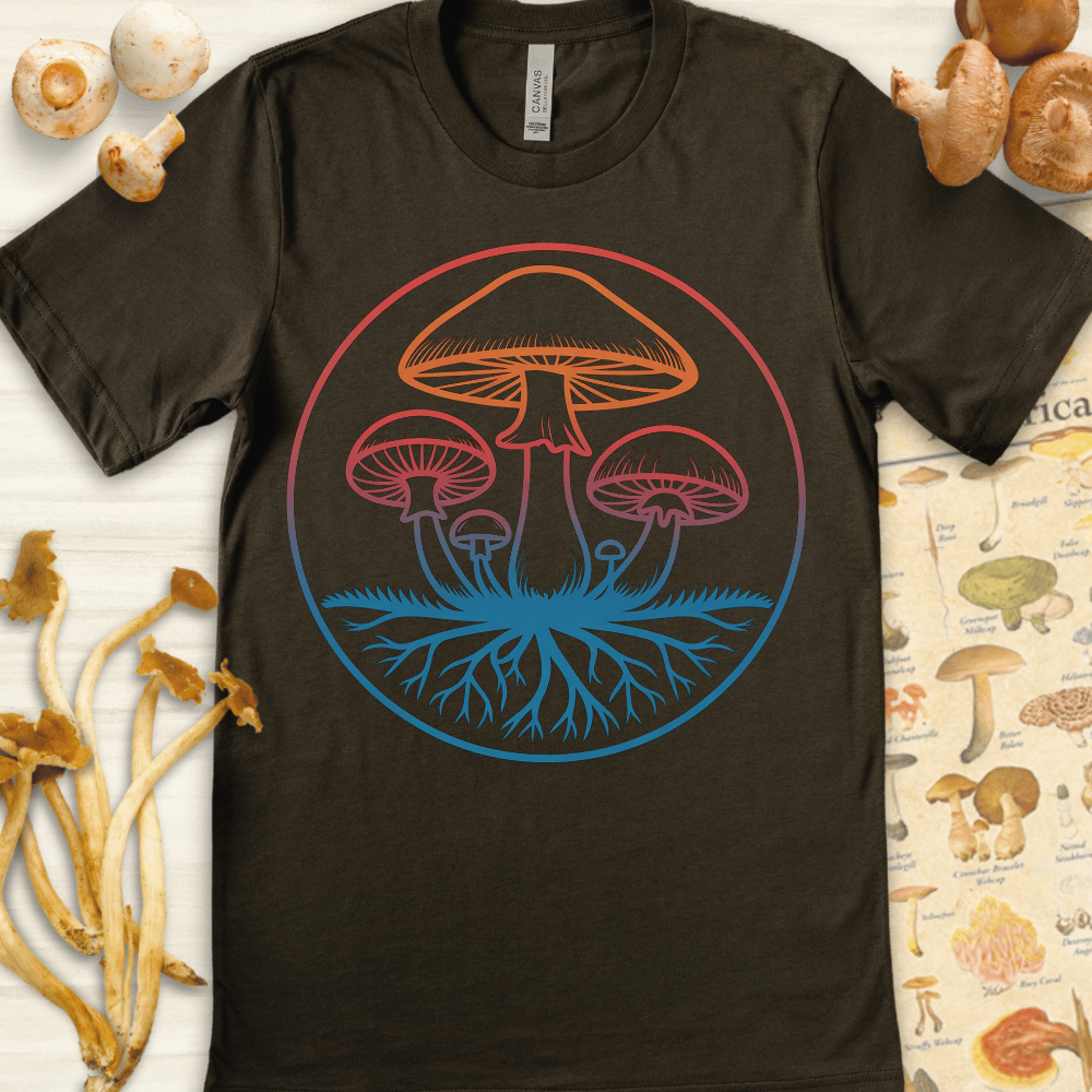 Radiant Roots Tee Dark Green