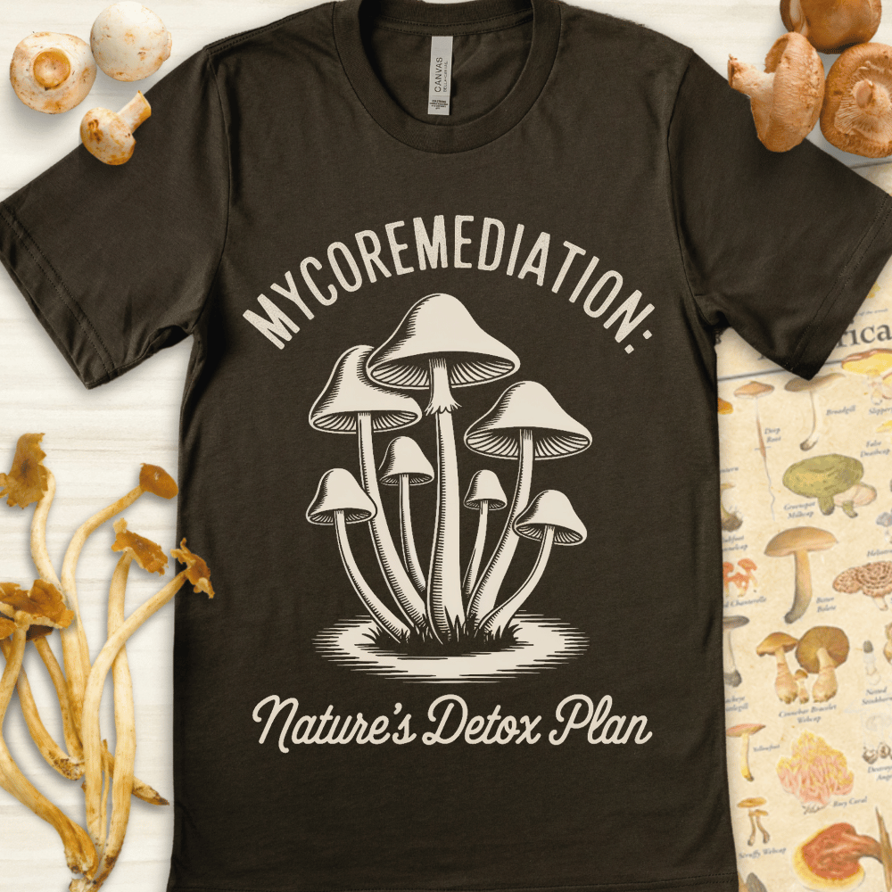 Nature's Detox Tee Dark Green