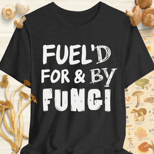 Fuel Fungi Tee Dark Grey