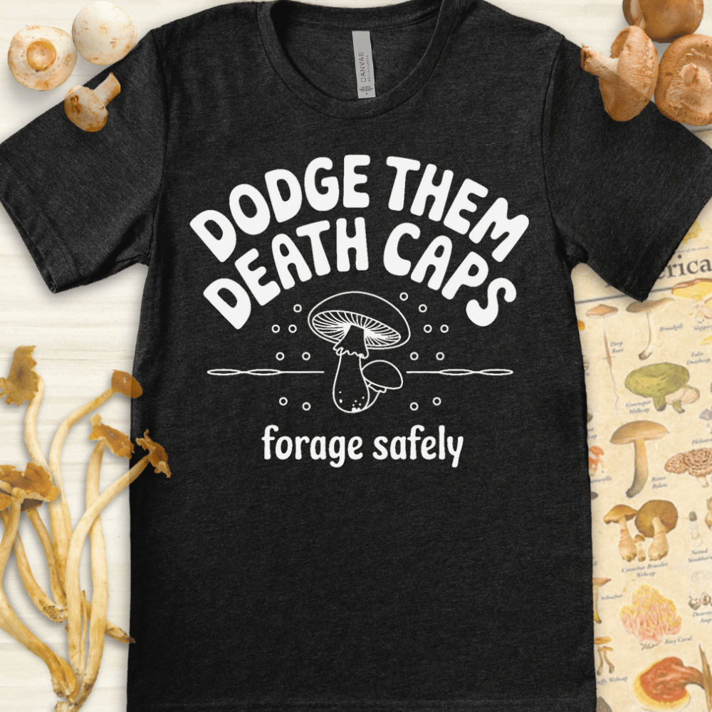 Dodge Death Caps Tee Dark Grey