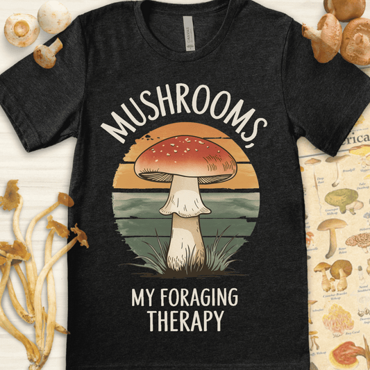 Foraging Therapy Tee Dark Grey