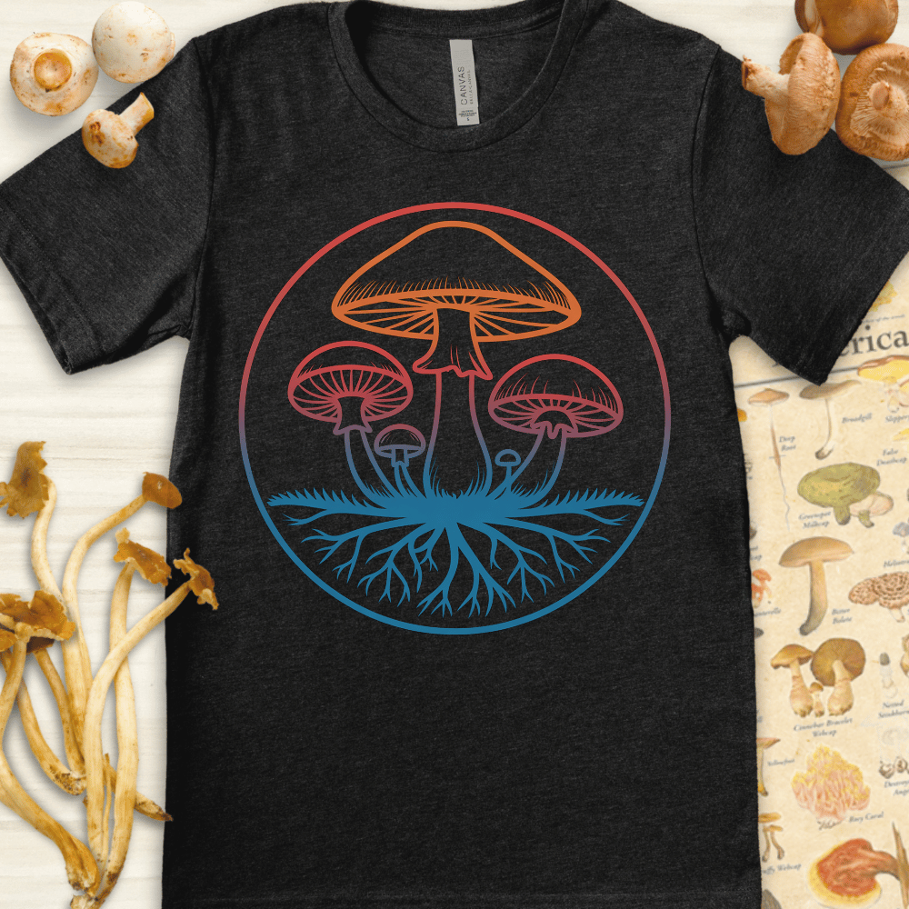 Radiant Roots Tee Dark Grey