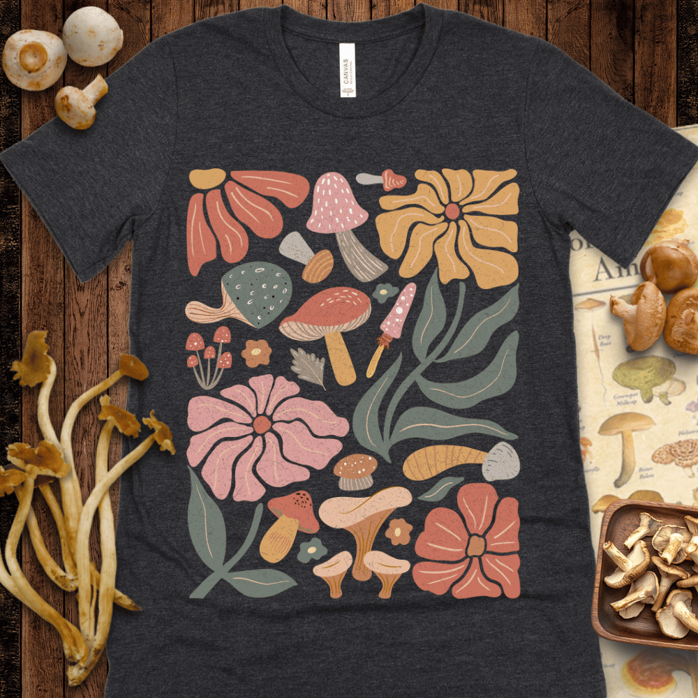 Boho Fungi N Fauna Tee