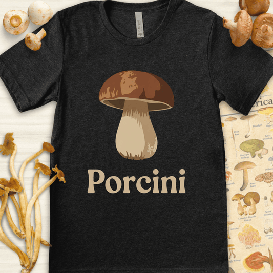 Porcini Tee Dark Grey