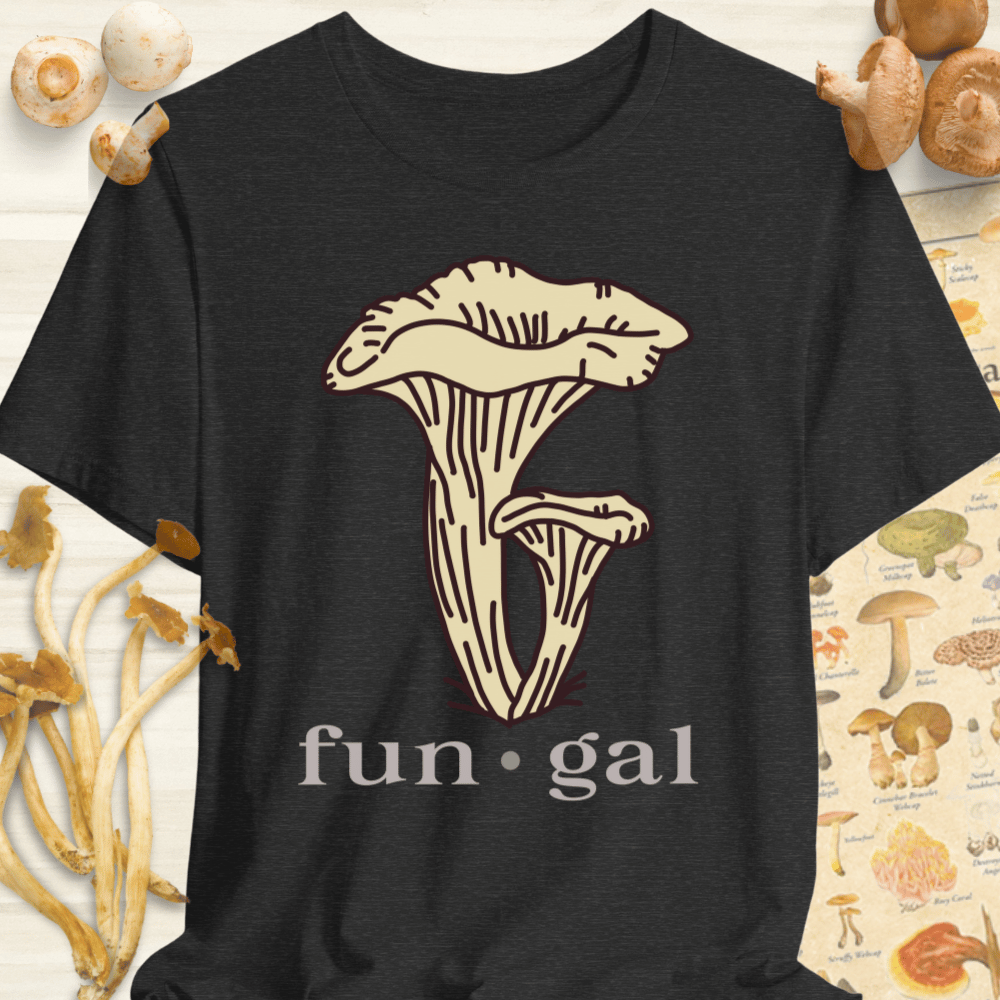 Fun-Gal Tee Dark Grey