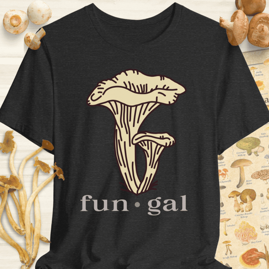 Fun-Gal Tee Dark Grey