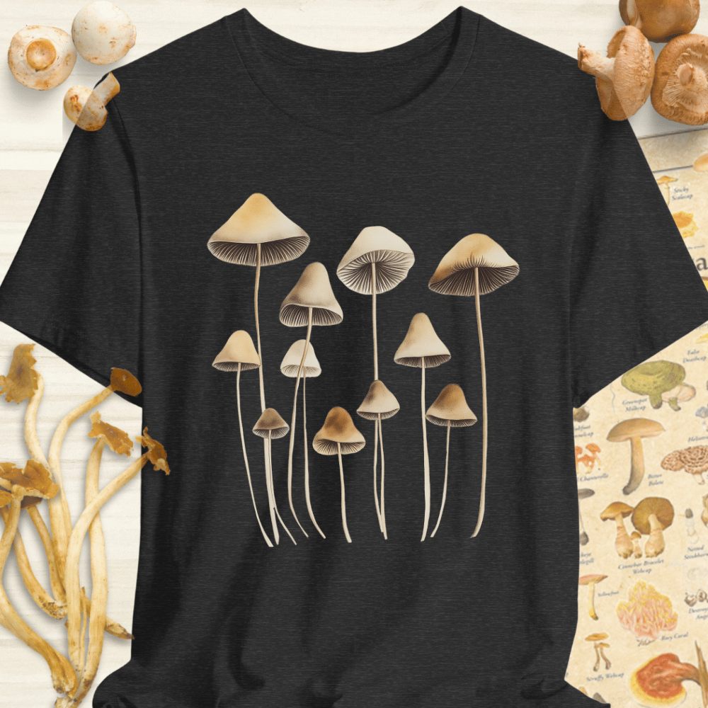 Long Stemmed Tee Dark Grey