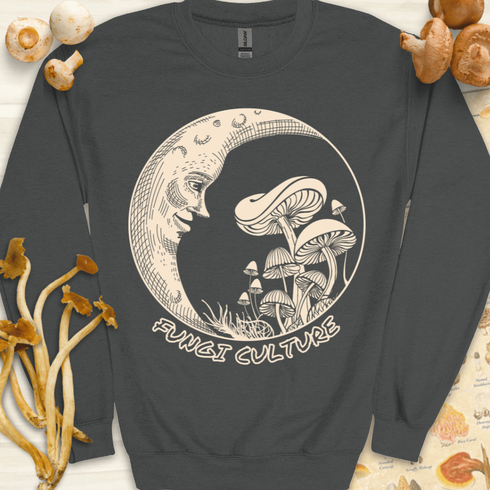 Fungi Culture Luna Sweatshirt Dark Grey