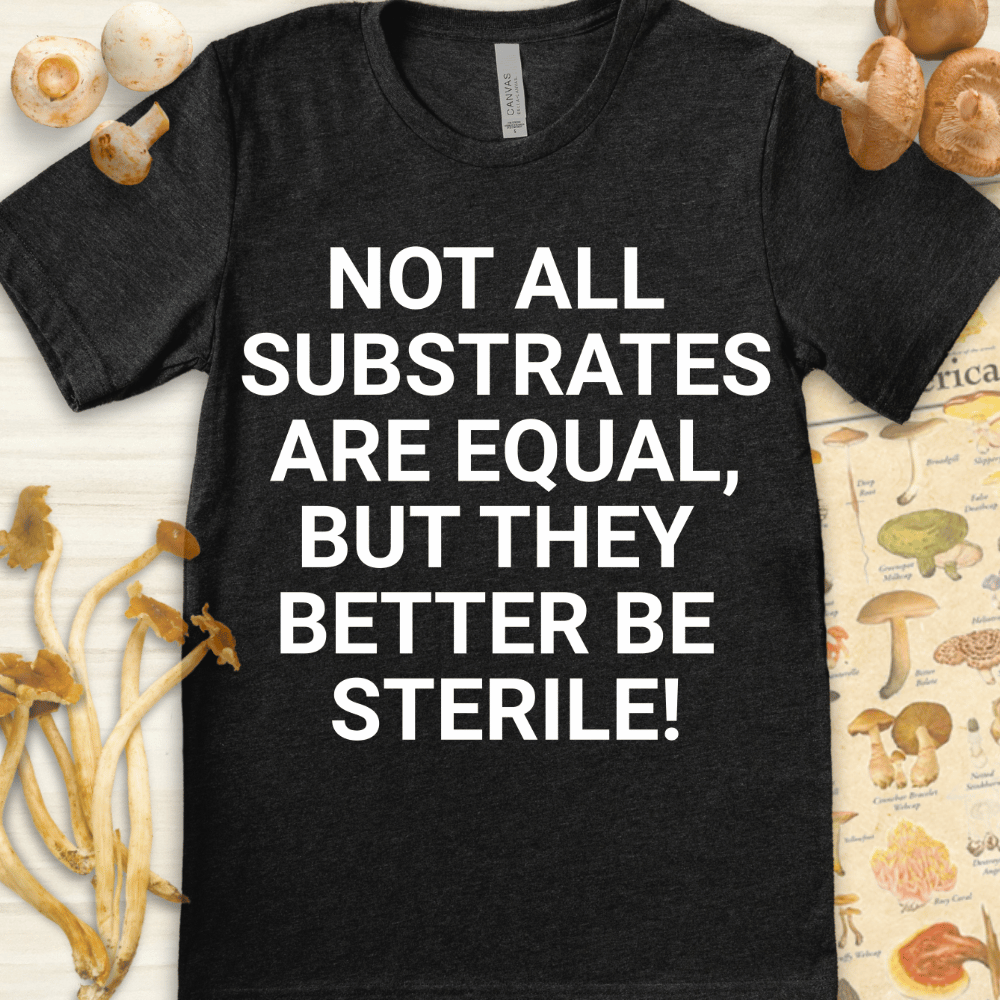Sterile Substrates Tee Dark Grey