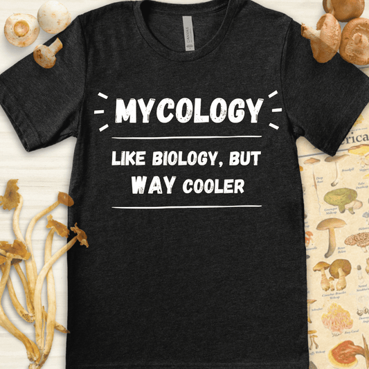 Mycology Cooler Tee Dark Grey
