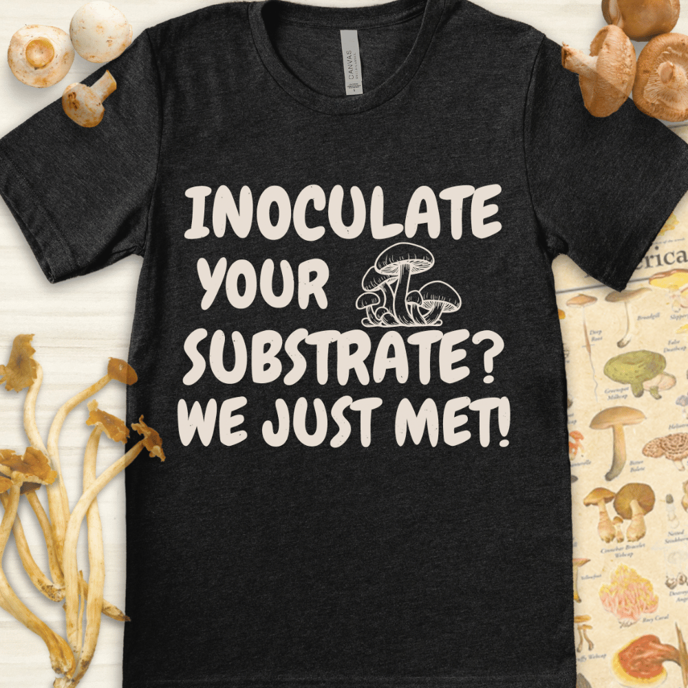 Inoculate Substrate? Tee Dark Grey