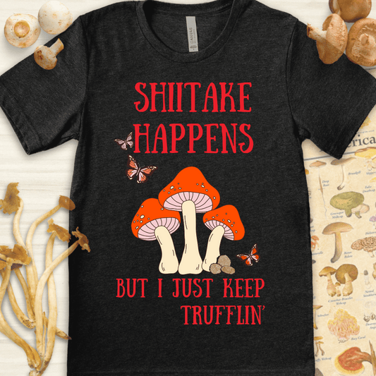 Shitake Trufflin' Tee Dark Grey