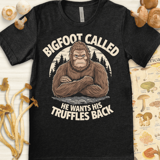 Bigfoot Truffles Tee Dark Grey
