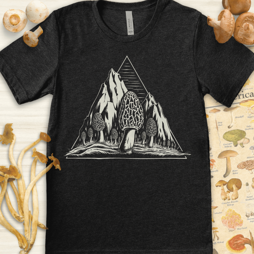 Morel Mountain Tee Dark Grey