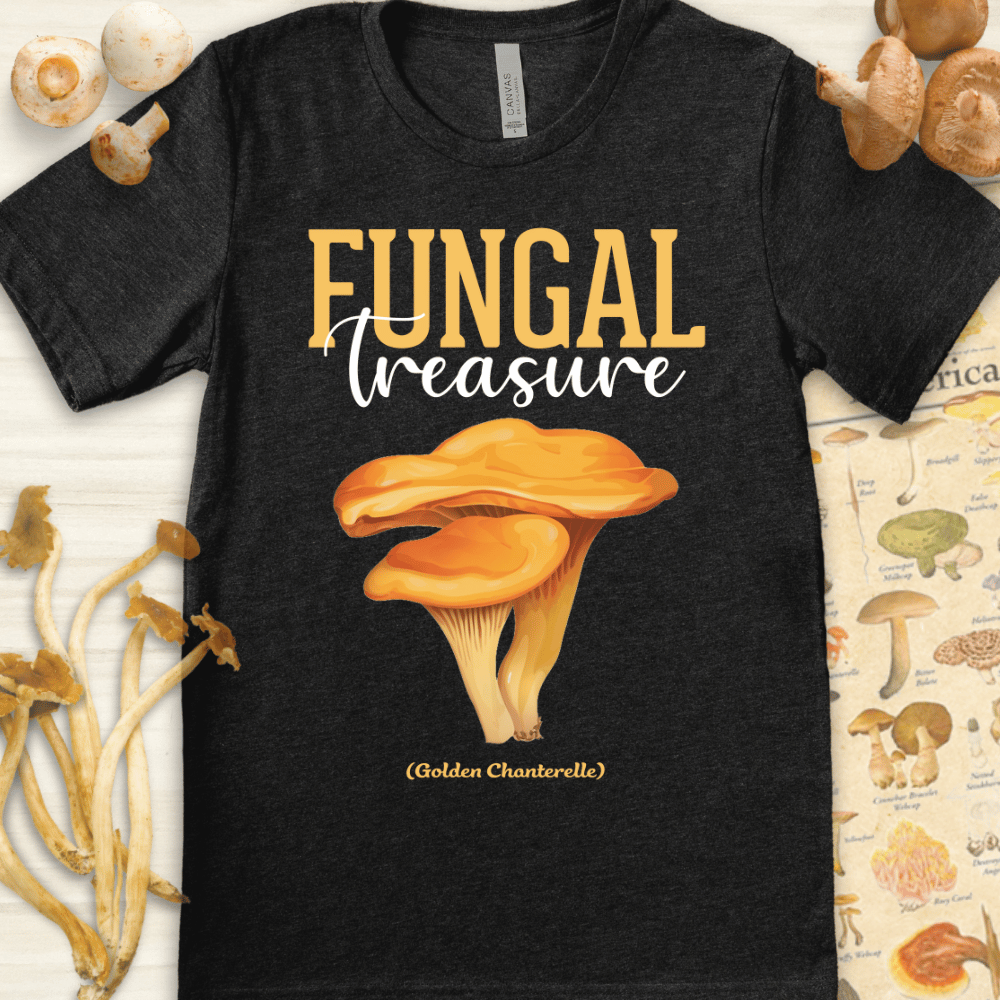 Fungal Treasure Tee Dark Grey