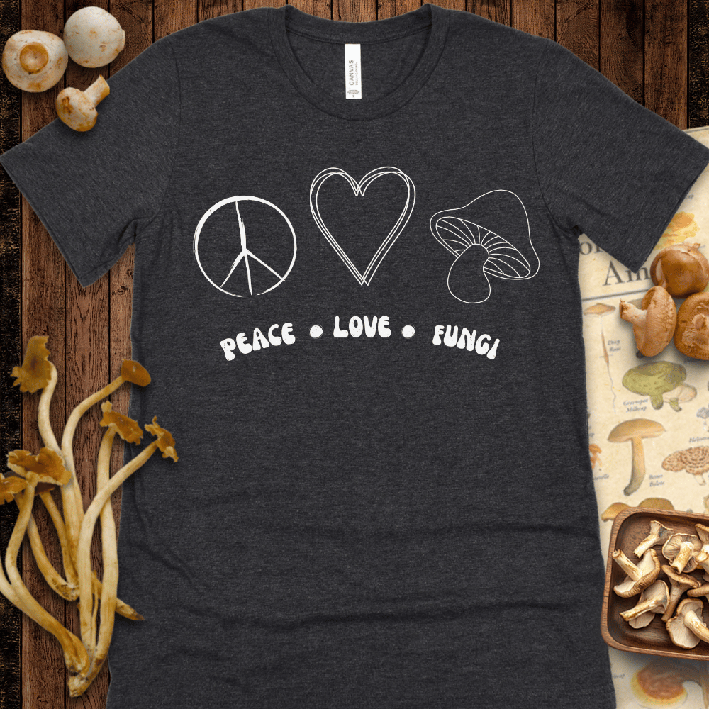 Peace Love Fungi Tee
