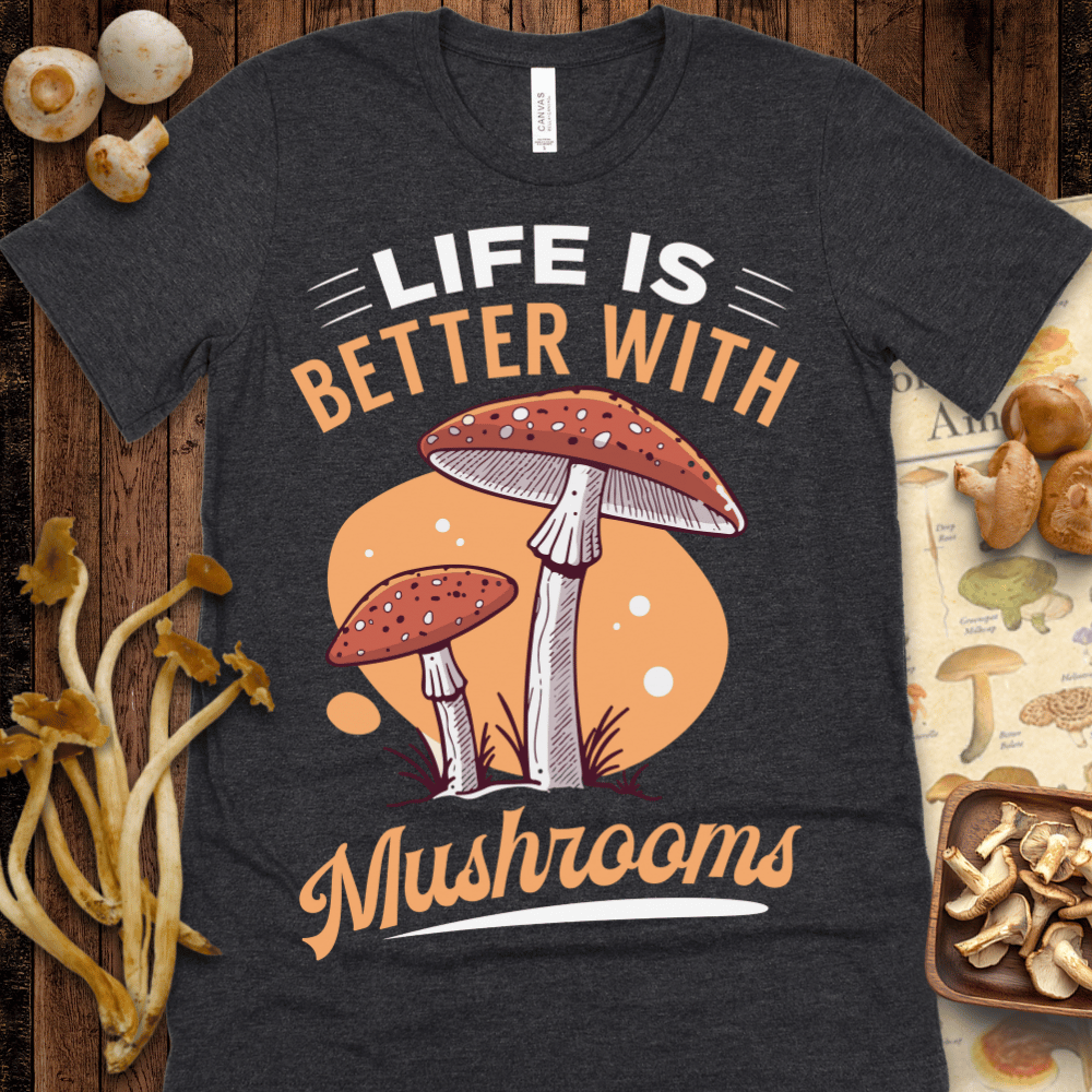 Life With Mushrooms Tee