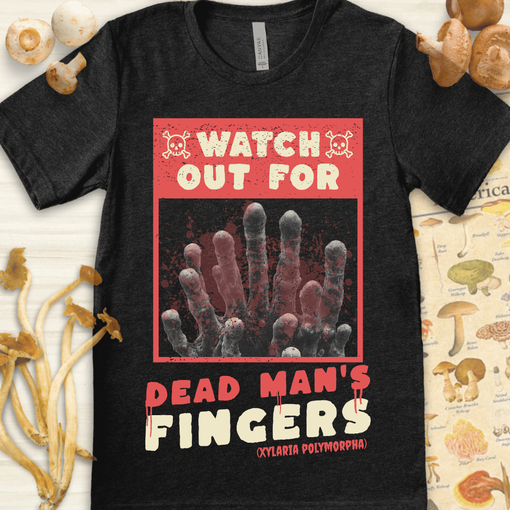 Dead Man's Fingers Tee Dark Grey