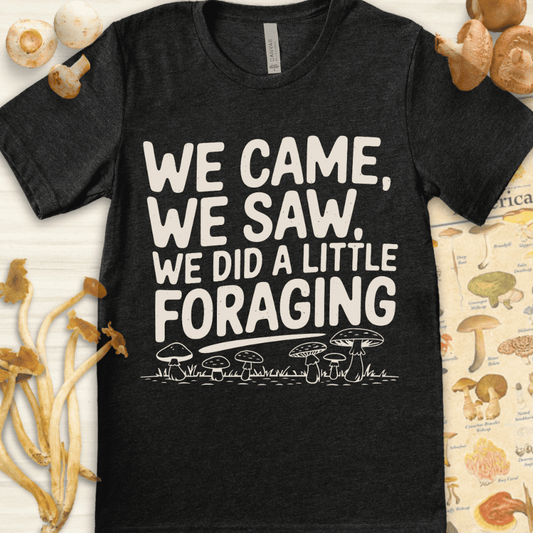 We Came Saw Foraged Tee Dark Grey