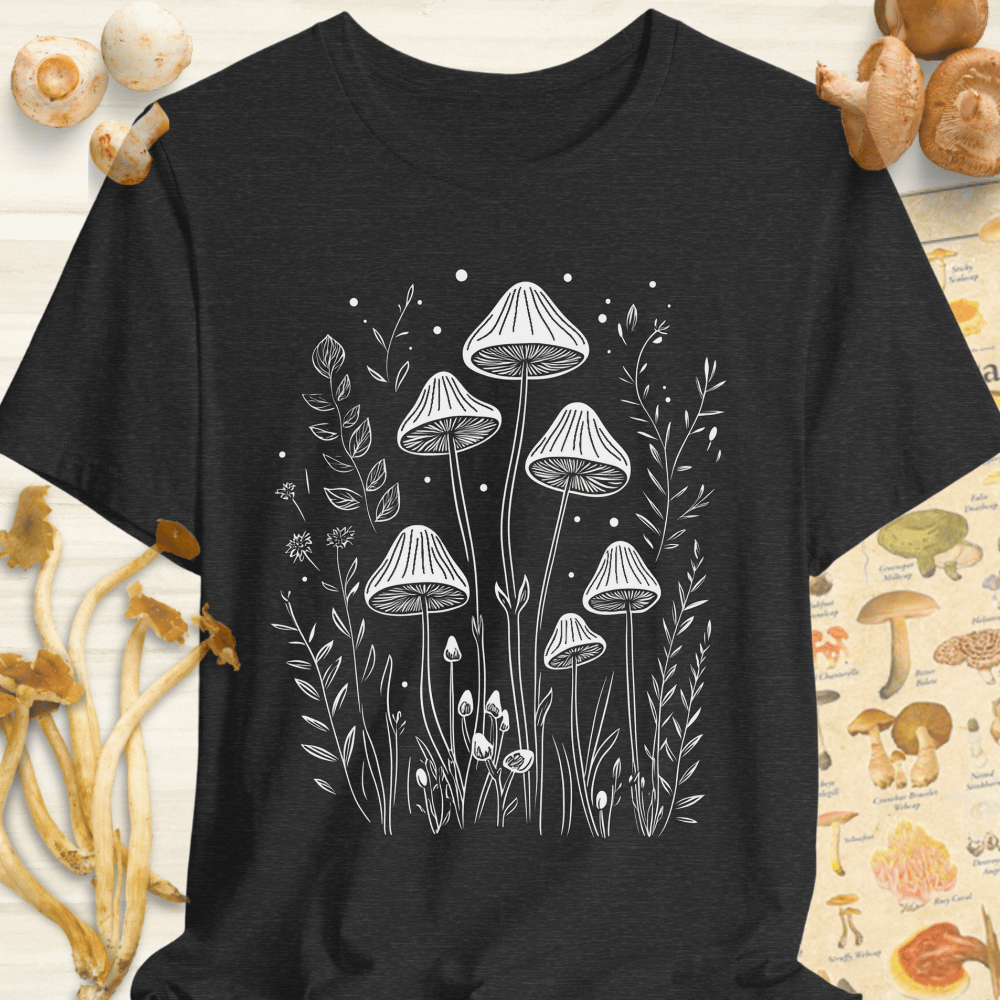 Whimsical Woods Tee Dark Grey