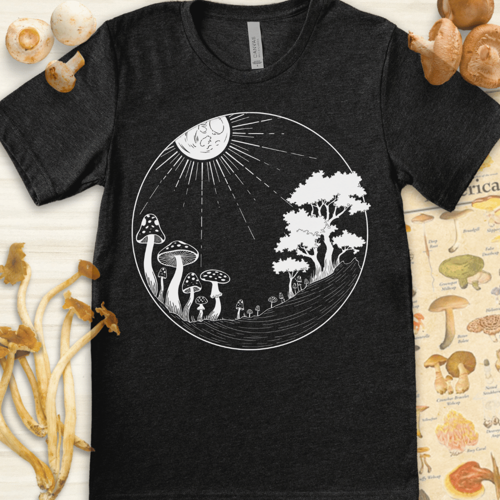 Lunar Moonlight Tee Dark Grey