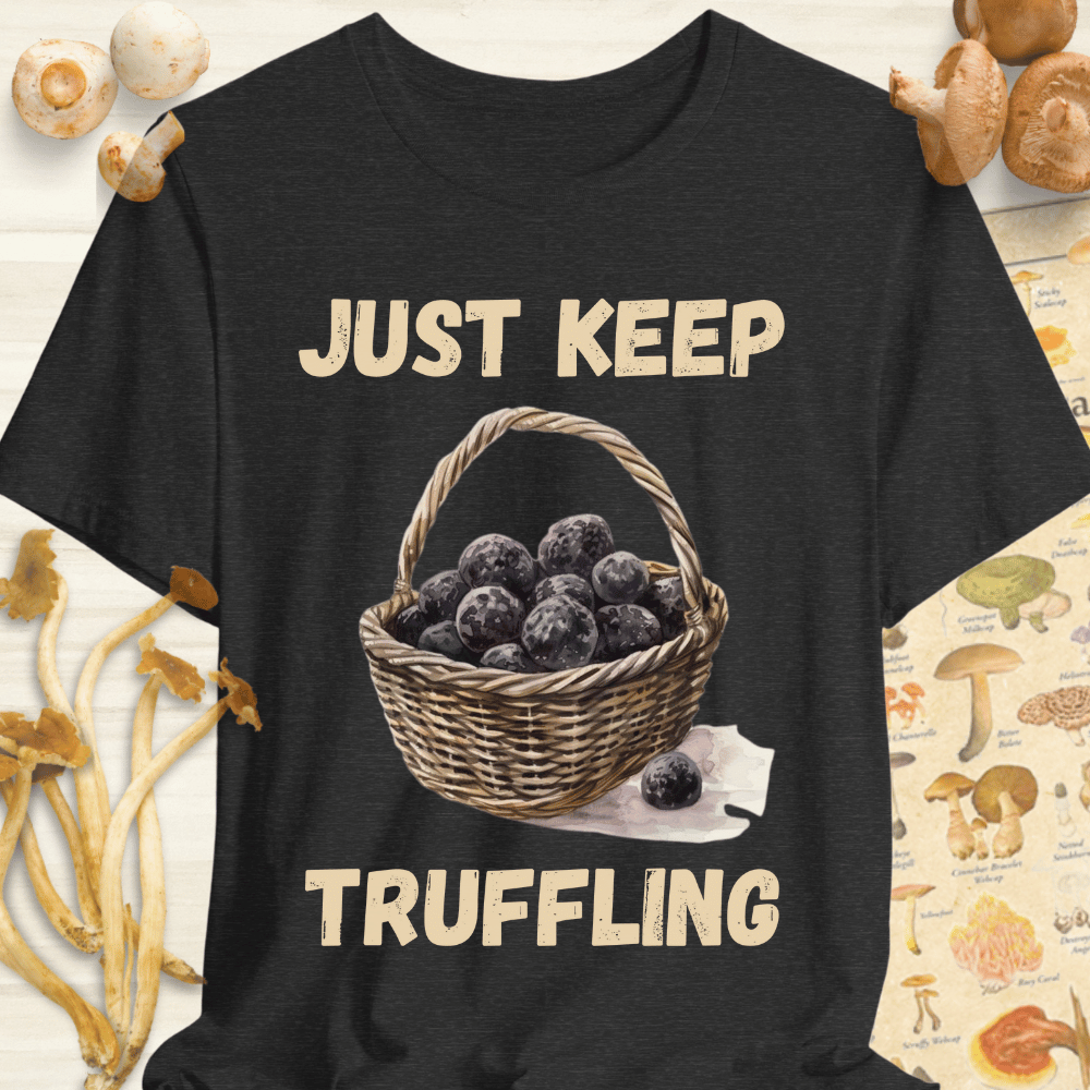 Just Keep Tufflin Tee Dark Grey
