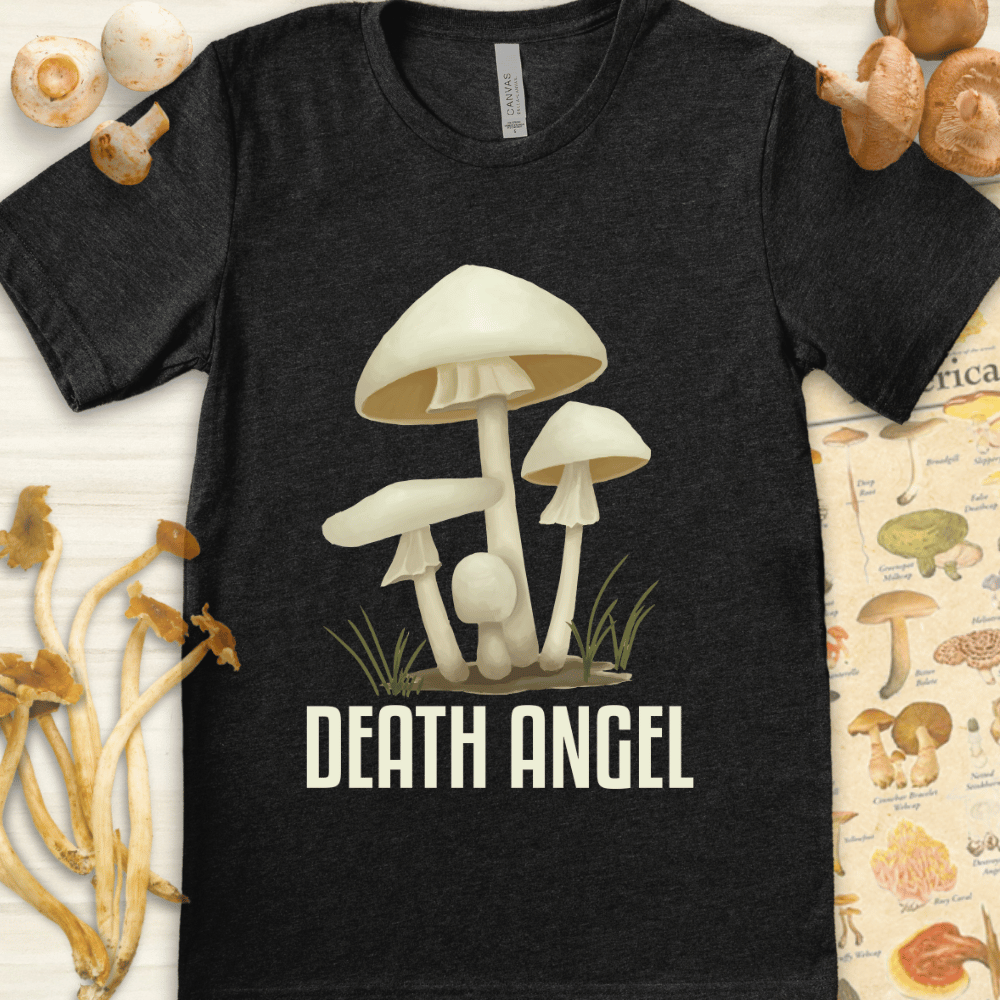 Death Angel Amanita Tee Dark Grey