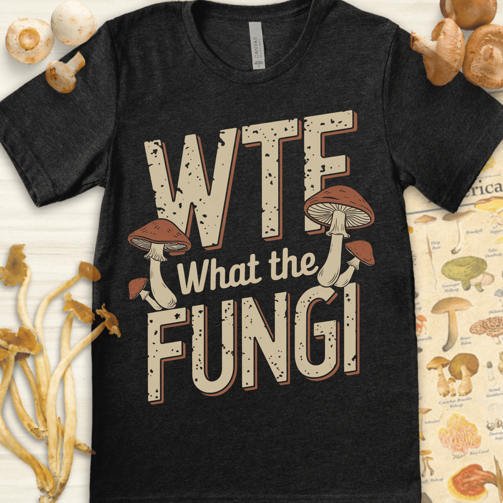 WTFungi Tee Dark Grey