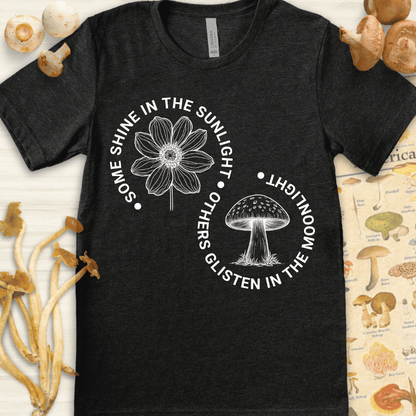 Glisten In Moonlight Tee Dark Grey