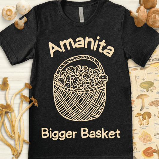 Amanita Basket Tee Dark Grey