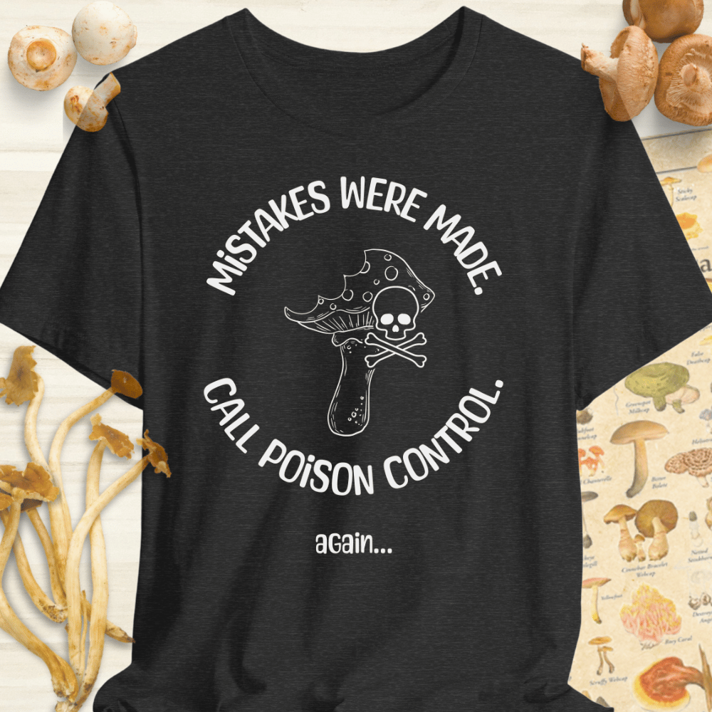 Mistakes Were Made Tee Dark Grey