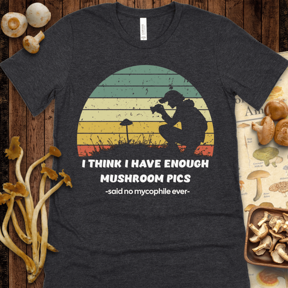 Mushroom Pics Tee
