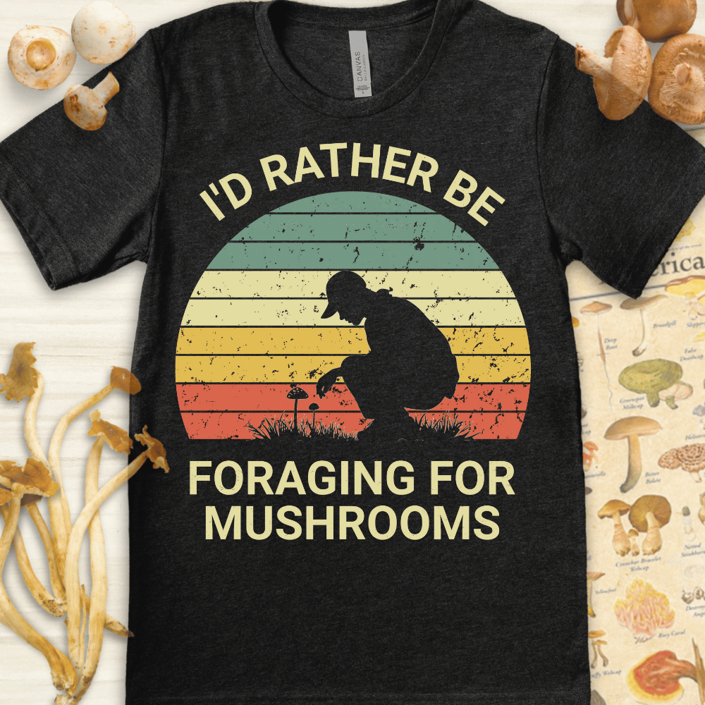 Foraging For Tee Dark Grey