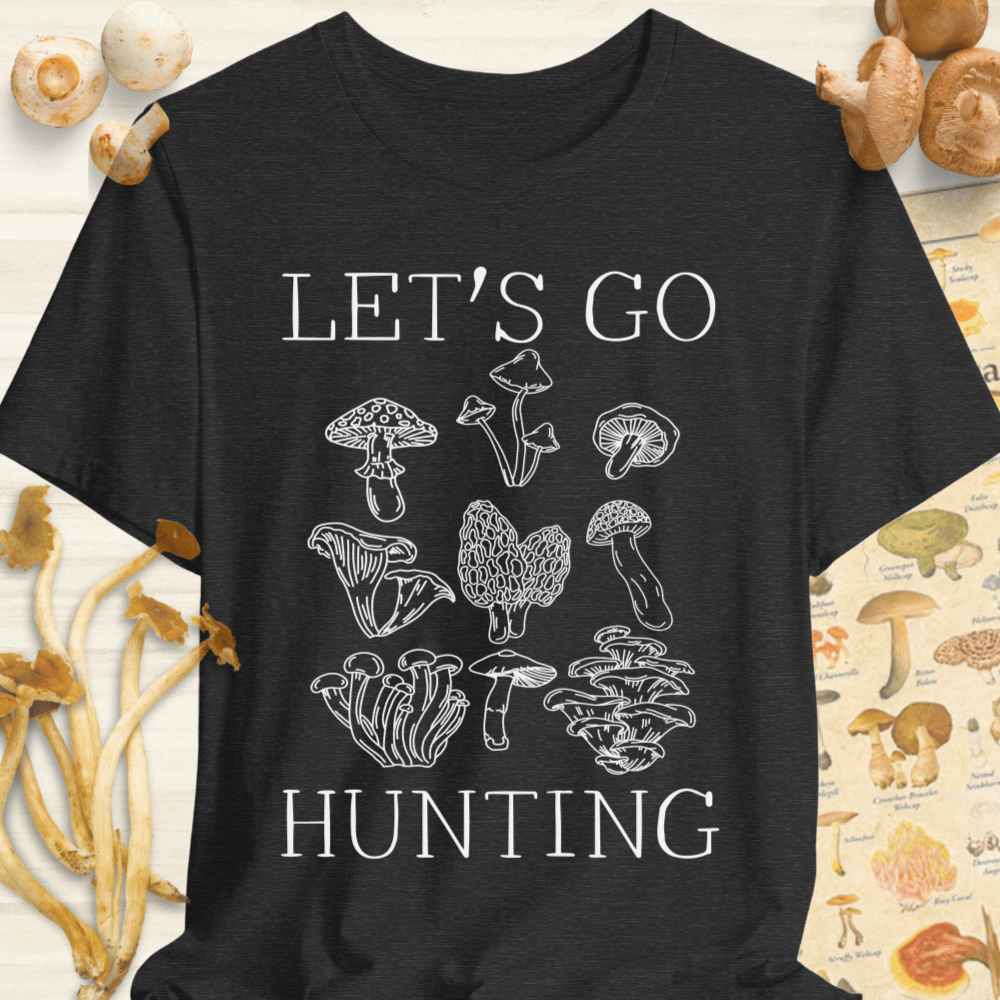 Let's Go Hunting Tee Dark Grey