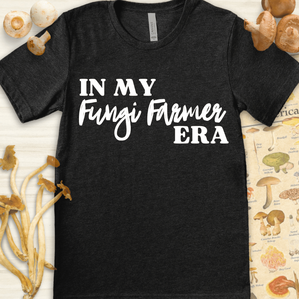 Fungi Farmer Era Tee Dark Grey