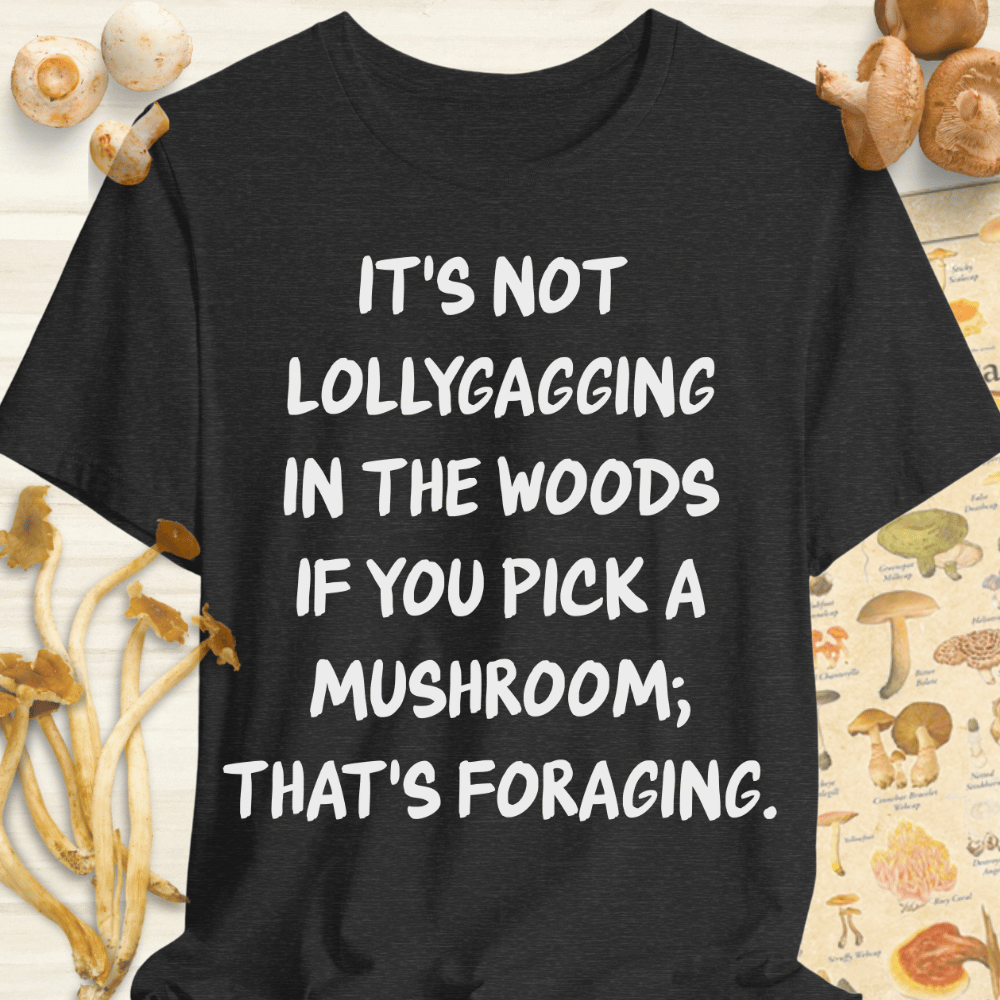 Lollygagging Tee Dark Grey