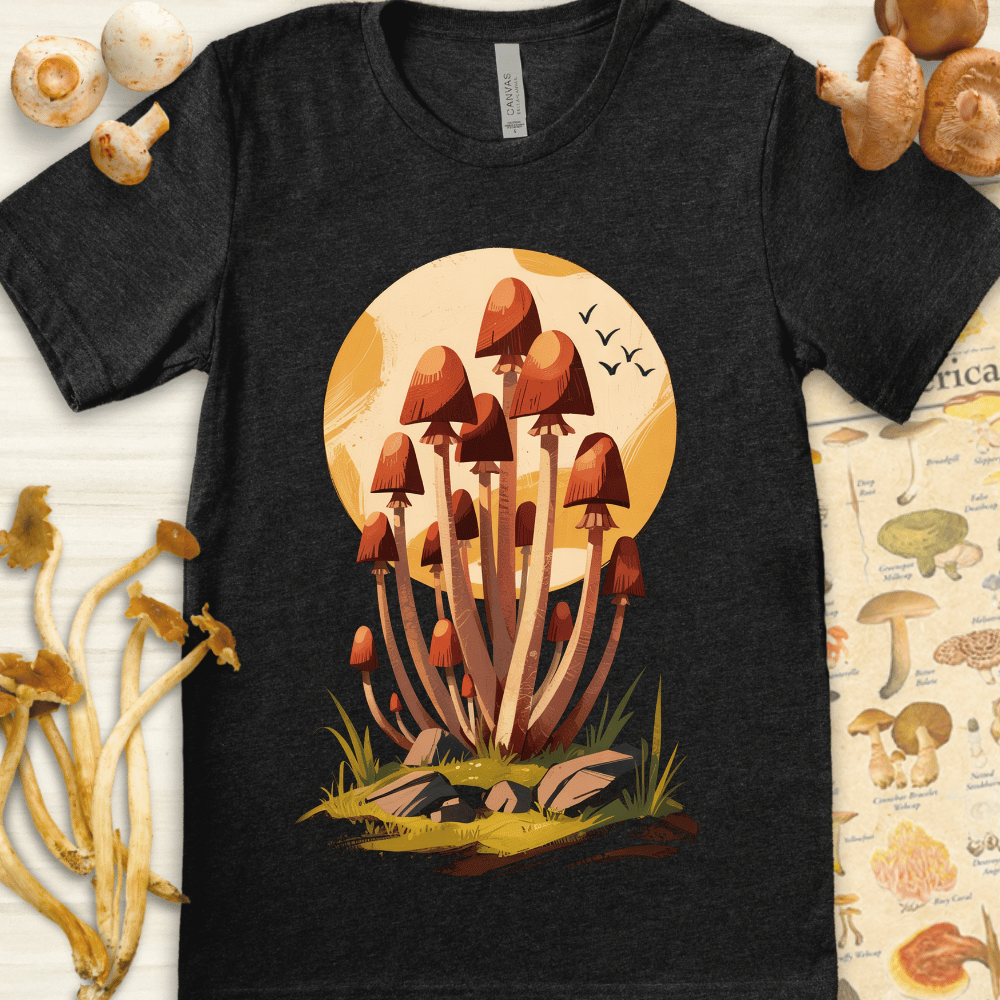 Sunset Cluster Tee Dark Grey