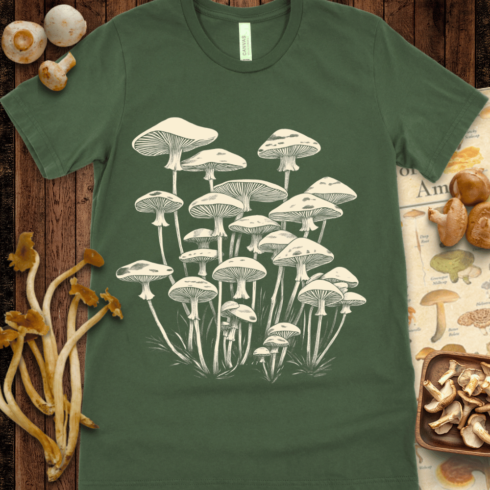 MushroomsSumi-e Tee