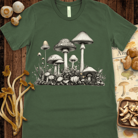 White Fungal Bloom Tee