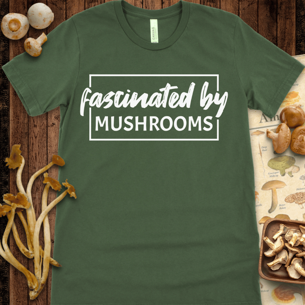 fascinated by Mushrooms Tee