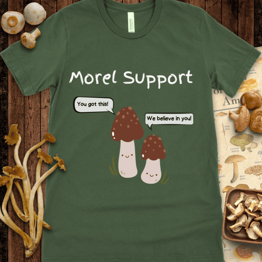 Morel Support Cute Tee